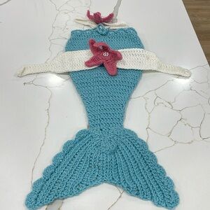 Knitted Mermaid outfit